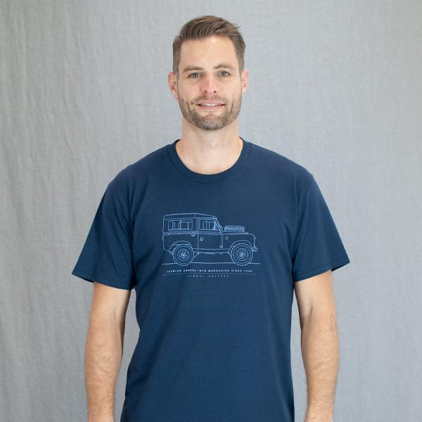Land Rover Blues Mens T-Shirt