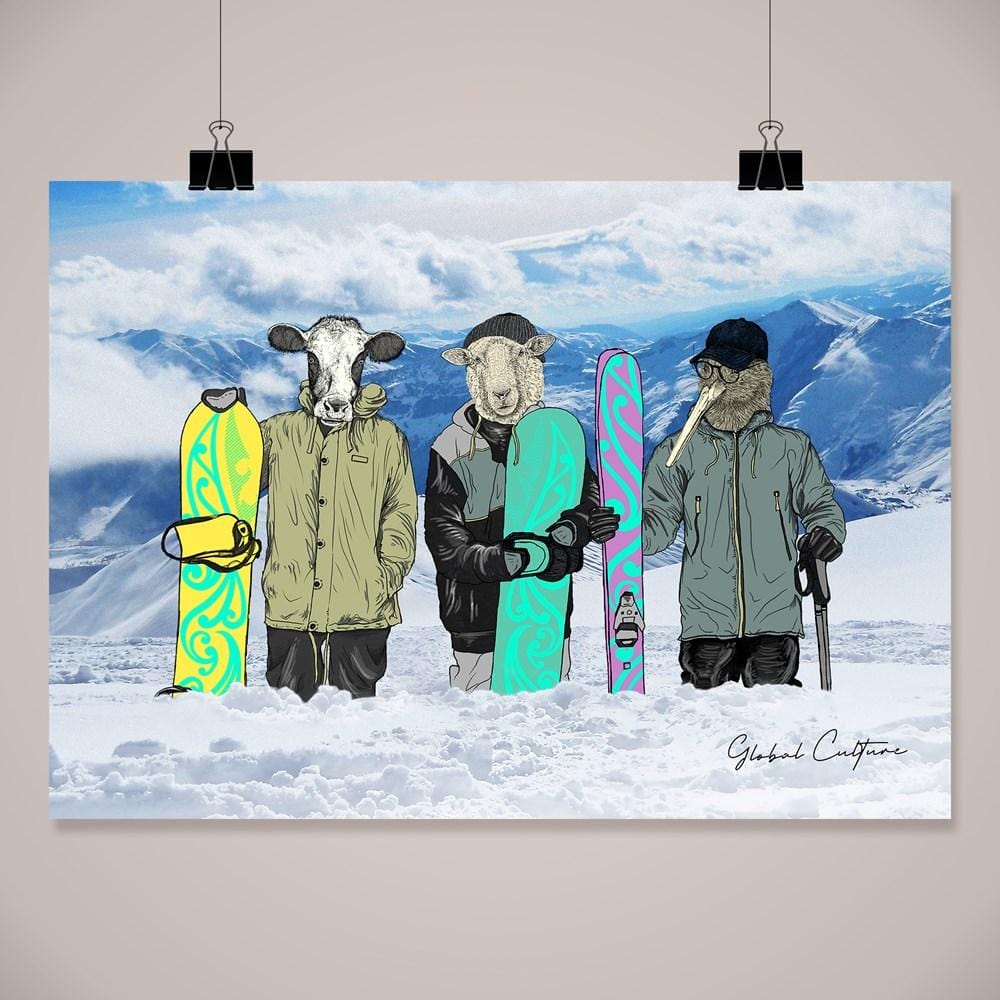 
                  
                    Too Cool Ski Wall Art
                  
                
