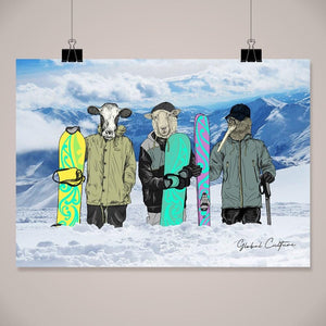 
                  
                    Too Cool Ski Wall Art
                  
                