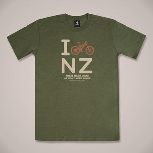
                  
                    I Bike NZ Mens T-Shirt
                  
                