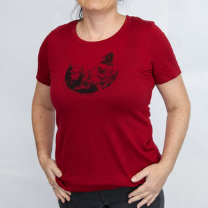 
                  
                    Kea Mountain Short Sleeve Womens Merino T-Shirt
                  
                