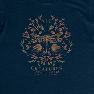 
                  
                    All Creatures Long Sleeve Womens Merino T-Shirt
                  
                