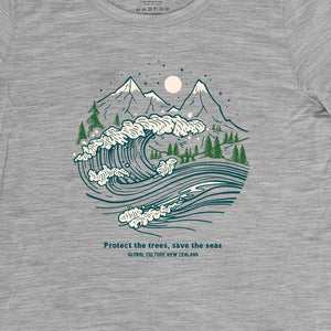 
                  
                    Trees N Seas Short Sleeve Womens Merino T-Shirt
                  
                