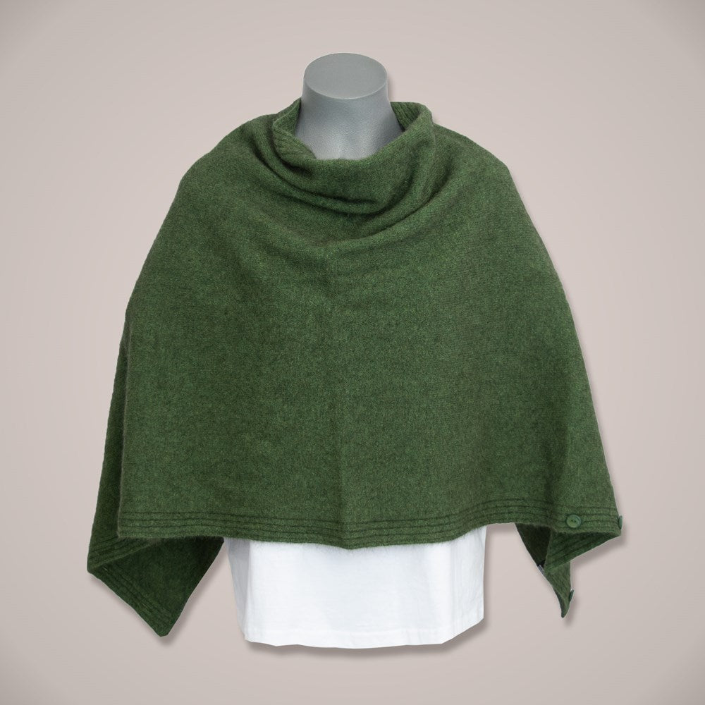 
                  
                    Possum Merino Wrap Up Cape
                  
                