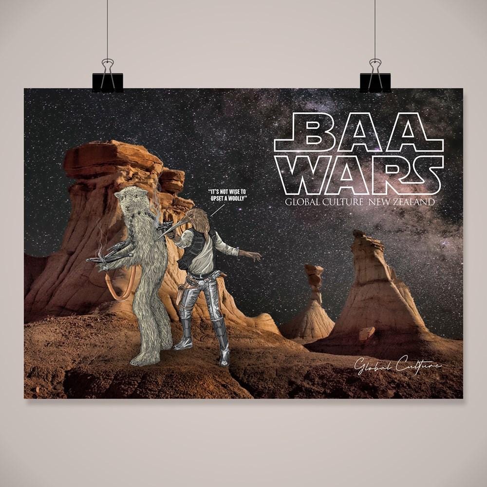 Baa Wars Wall Art