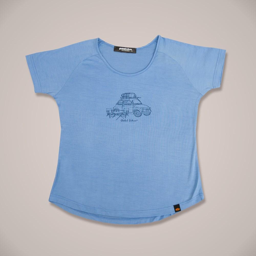 Bambina Short Sleeve Womens Merino T-Shirt
