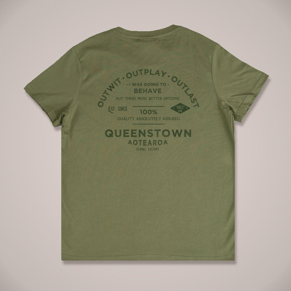 
                  
                    Behave Queenstown Womens T-Shirt
                  
                