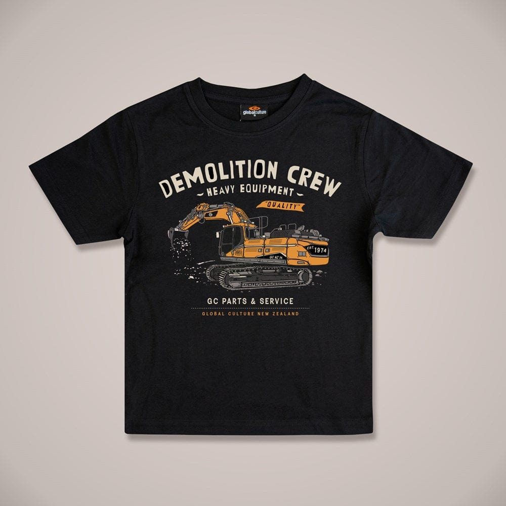 Demolition Crew Kids T-Shirt