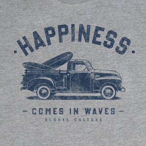 
                  
                    Happiness Comes in Waves Womens T-Shirt
                  
                
