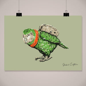 
                  
                    Kakapo Wall Art
                  
                