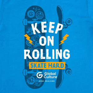 
                  
                    Keep On Rolling Kids T-Shirt
                  
                