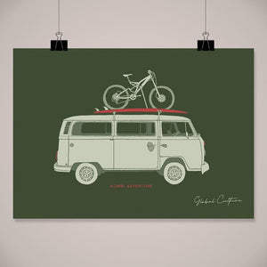 
                  
                    Kombi Adventure Wall Art
                  
                