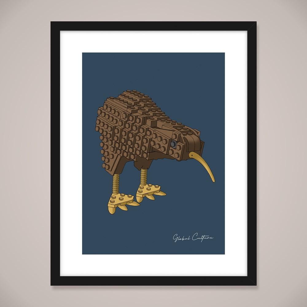 Lego Kiwi Wall Art