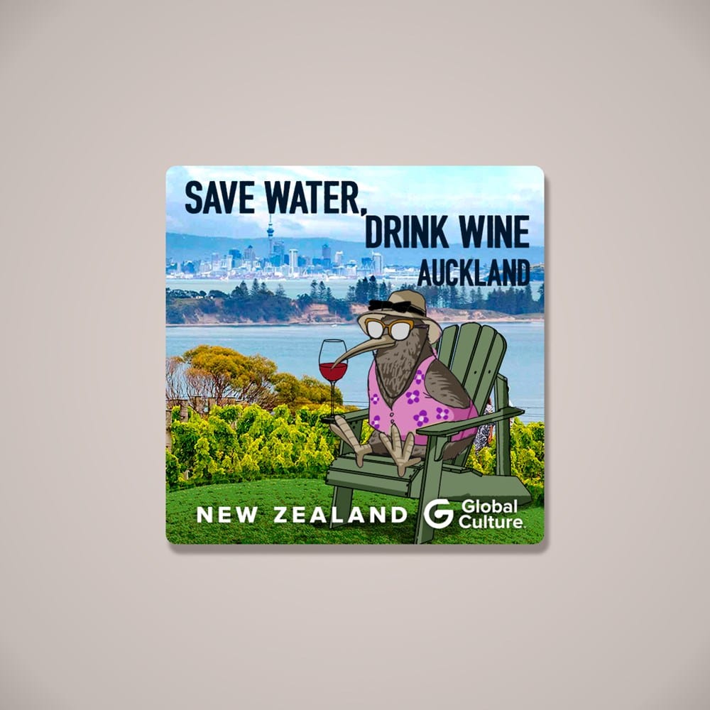 Save Water Auckland Magnet