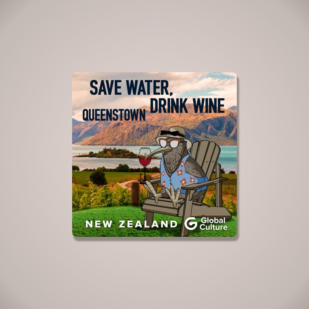 Save Water Queenstown Magnet