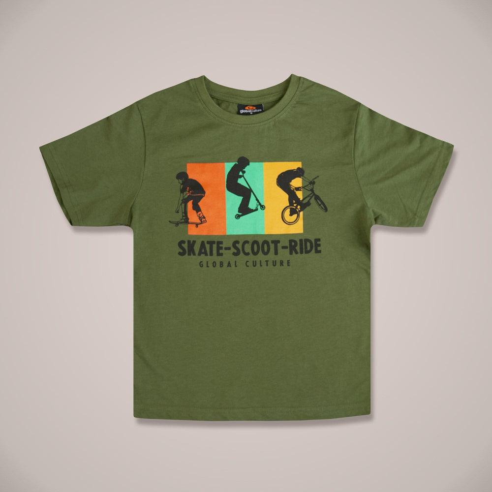 
                  
                    Skate Scoot Ride Kids T-Shirt
                  
                