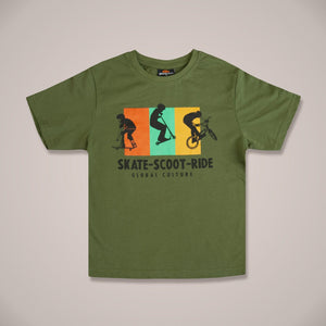 
                  
                    Skate Scoot Ride Kids T-Shirt
                  
                